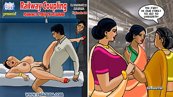 Velamma Episode 68 – Riding The Rails – A Train Run On Velamma