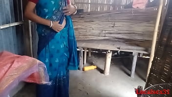 Sultry Sky Blue Saree Sonali Fucks Brother-in-law With Clear Bengali Audio (localsex31 Official)