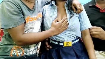 College Girl Forced By Two Boys In Steamy Encounter | Hindi Clear Voice