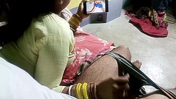 Fucking My Horny Maid While She Watches Porn