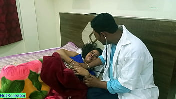 Indian Bhabhi Gets Wild With Doctor! Dirty Bengali Whispers In Bed