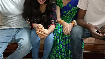 Swapping Wives For Steamy First-time Fucking With Best Friends In Hindi Porn