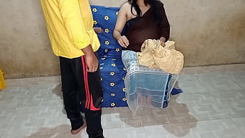 Son-in-law Fucks Mother-in-law For The First Time In Her Own Home! Dirty Hindi Audio