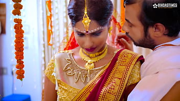 Desi Voluptuous Bride Gets Railed By Ex-lover While Hubby Watches (hindi Audio)