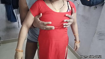 Indian Desi Bhabhi Seduces Devar In Steamy Affair. Desi Hindi Bf Clip.