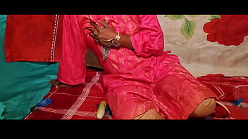 Hot Desi Couple In Pink Dress – Rough Anal Sex In Hindi