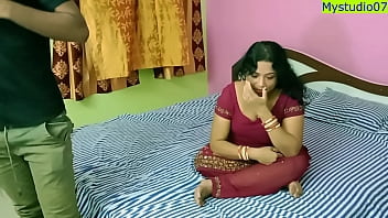 Indian Milf Unsatisfied With Young Lover’s Small Cock!