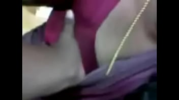 Tamil Sister Seductively Chats While Squeezing Her Breasts