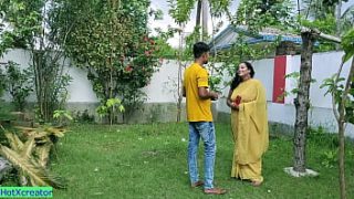 Indian Bhabhi’s Steamy Encounter With A Young Stranger – Fill Her Up!