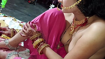 Indian Couple’s First Night Passion With Clear Hindi Audio