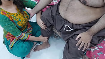 Stepmom’s Sensual Foot Massage Turns Wild With Dirty Hindi Moans