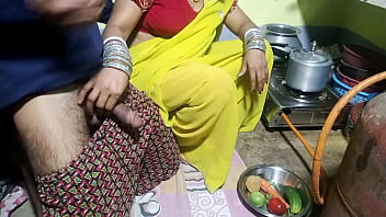 Fucking My Wife In The Kitchen Doggy Style With Bengali Moans