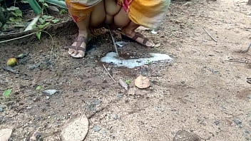 A Must-see Video Of A Desi Aunty Peeing In Nature