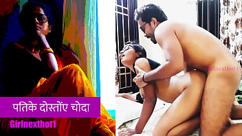 Husband’s Friends Took Turns Fucking Me – Hindi Sex Story