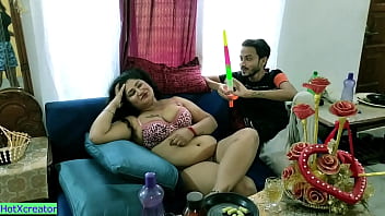 Indian Milf’s Steamy Birthday Fuck With Young Stud! Hindi Porn