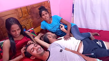 Bengali Teens In Hot Foursome Sex! Real Bangla Xxx With Hanif, Popy, Sumona & Manik