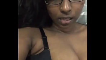 Tamil Wife Strips For Steamy Selfie