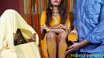 Stepfather And Stepdaughter’s Intimate Haldi Ceremony In Hindi