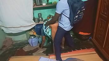 Naughty Indian Student Fucks Horny Aunty Hard At Home