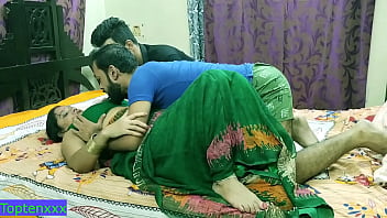 Sultry Indian Milf Aunty Gets Double Stuffed By Two Men With Raw Moans And Dirty Talk