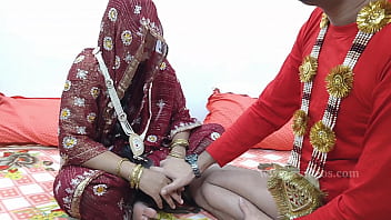 Raw And Uncut: Virgin Bride’s First Time Getting Fucked By Her Husband – Hindi Moans