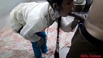 Desi Maid Gives Passionate Blowjob And Swallows Cum For Her Boss In Hindi Audio
