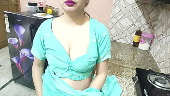 Dumb Boy Takes The Girl To The Kitchen And Fucks Her With Clear Hindi Dirty Talk