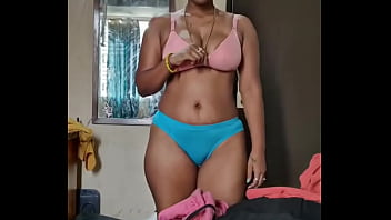 Monica’s Luscious Tamil Curves: A Teasing Strip To Reveal Her Petite, Perfect Ass